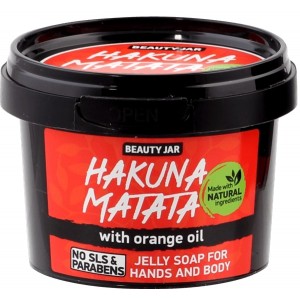 Beauty Jar HAKUNA MATATA - putojantis rankų ir kūno gelis 130 g